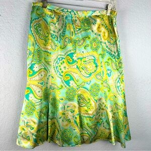 Banana Republic Silk Vintage Trumpet Skirt Lined